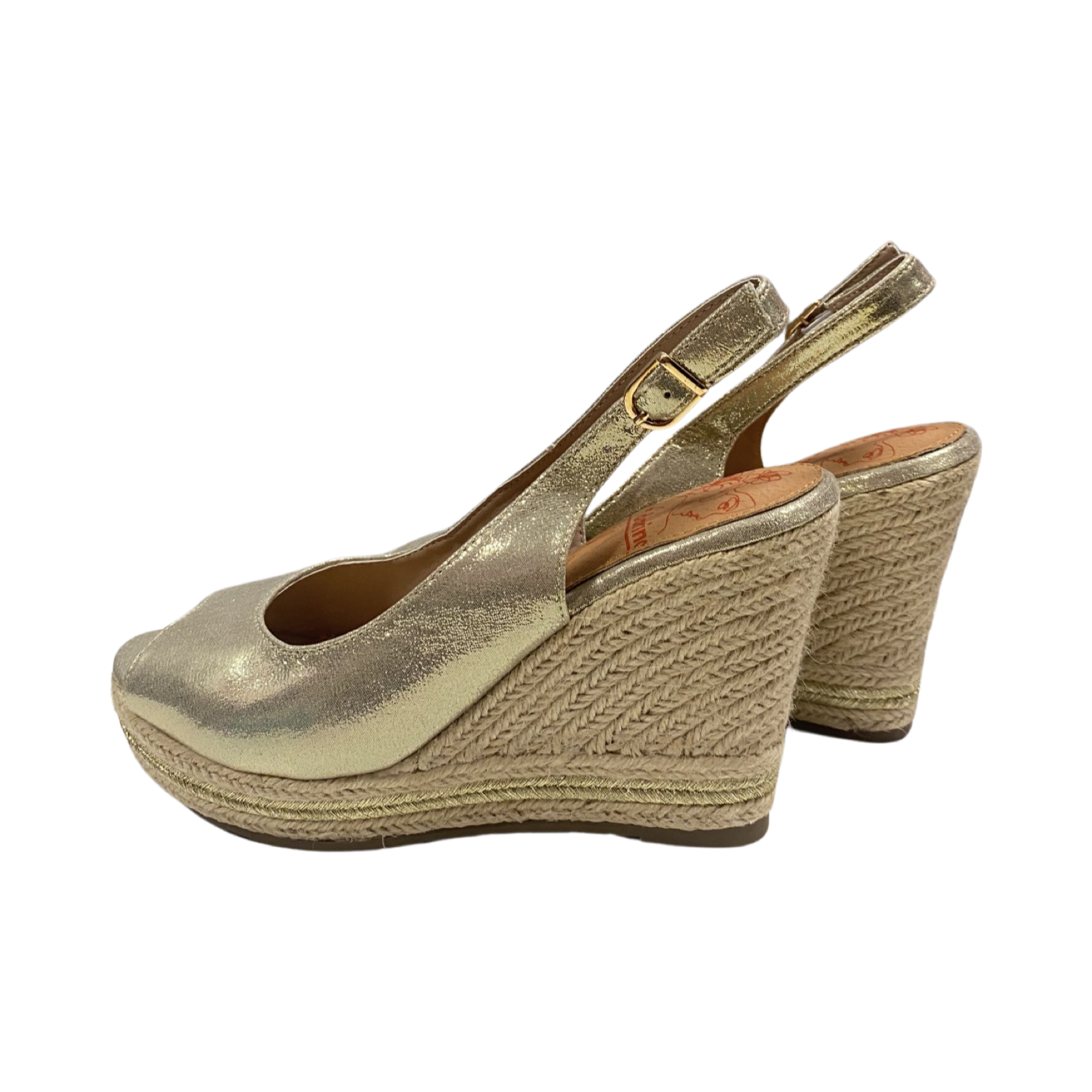 SANDALIA MUJER MANDARINA 716 DF ORO