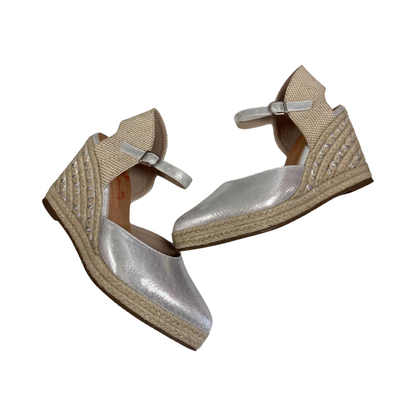 SANDALIA MUJER MANDARINA 819DF PLATA