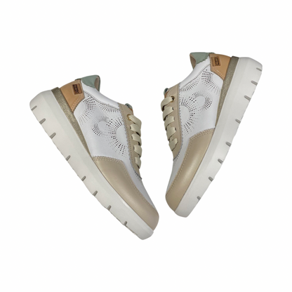 ZAPATO MUJER PIKOLINOS RUEDA 6553 BLANCO