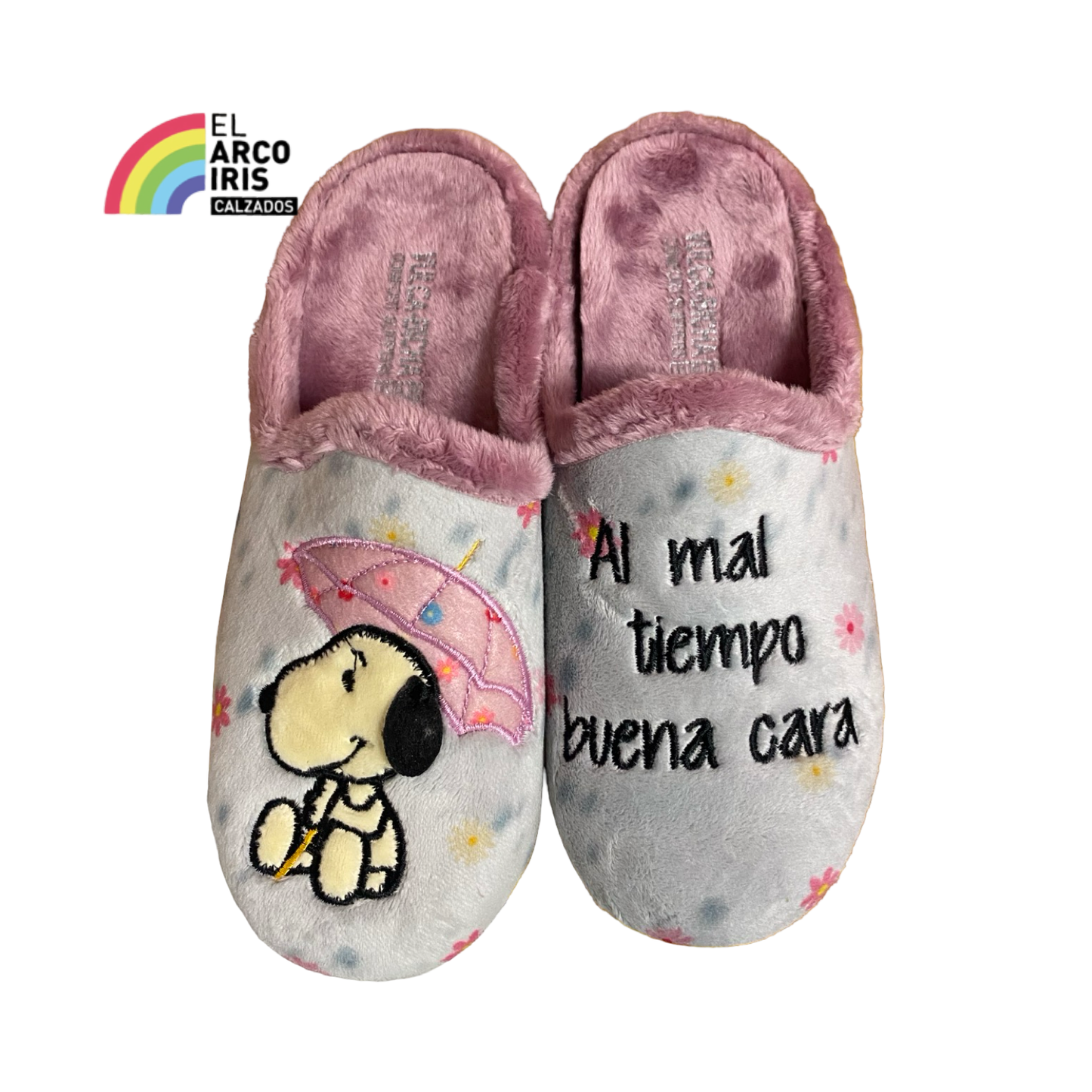 ZAPATILLA MUJER CASA VULCABICHA 4341 SNOOPY MARGARITAS