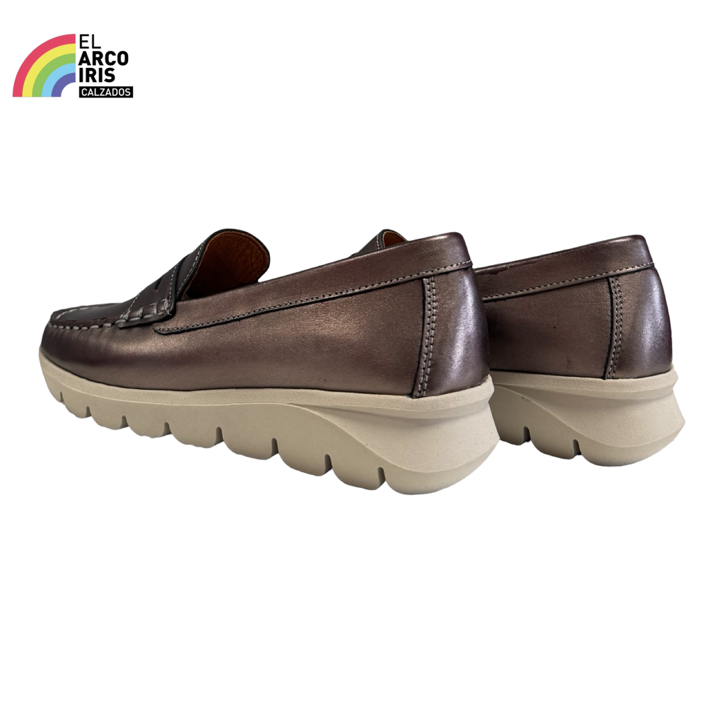 ZAPATO MUJER MOCASIN FINANO 9277 COBALTO