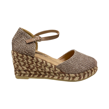 SANDALIA VALENCIANA MUJER AMARPIES 26488 TAUPE