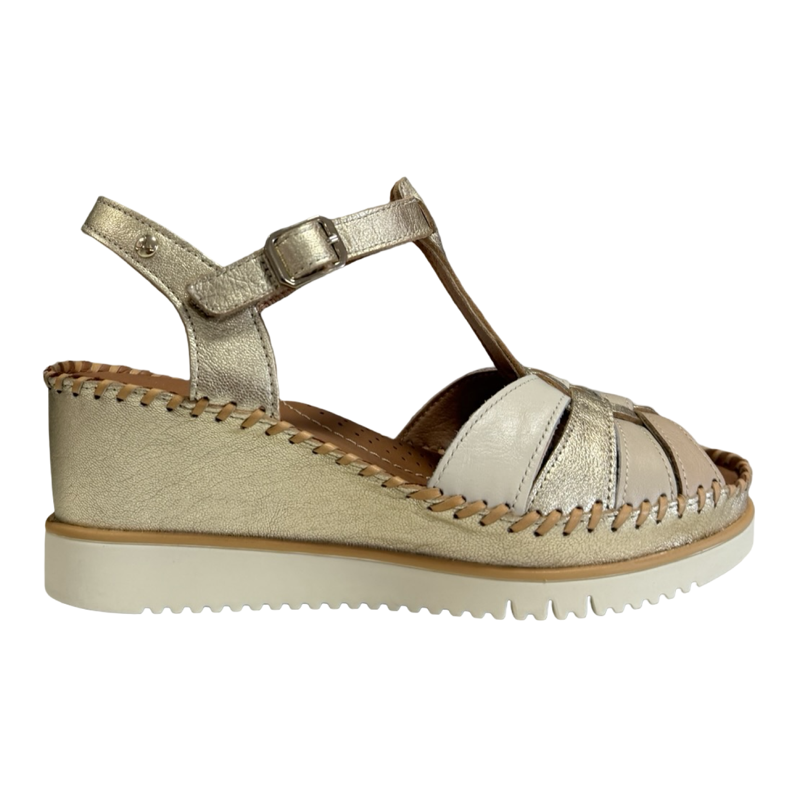 SANDALIA MUJER PIKOLINOS 1836 PLATA