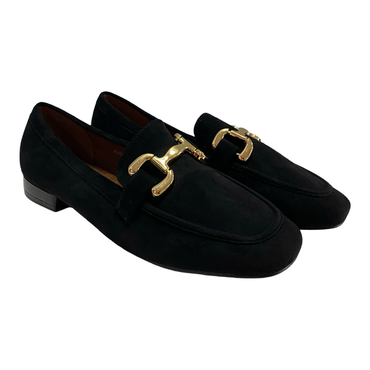 ZAPATO MOCASIN MUJER MANDARINA 2301DF NEGRO