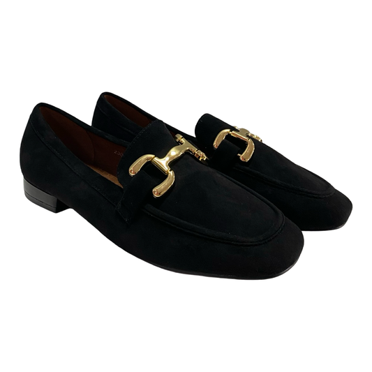 ZAPATO MOCASIN MUJER MANDARINA 2301DF NEGRO