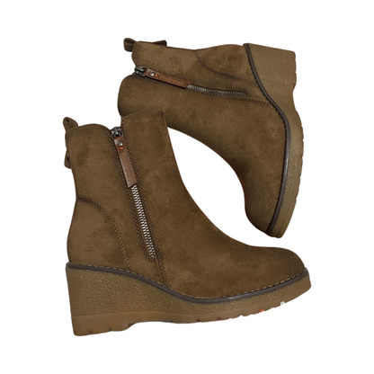 BOTÍN MUJER REFRESH 171009 CAMEL