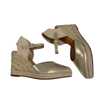 SANDALIA MUJER MANDARINA 819DF ORO