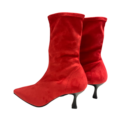 BOTIN MUJER DV 2207 ROJO