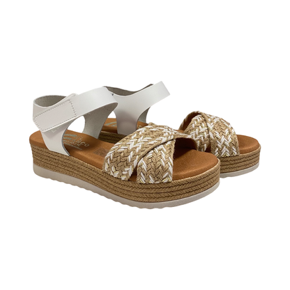 SANDALIA MUJER CAI 5427 BLANCO