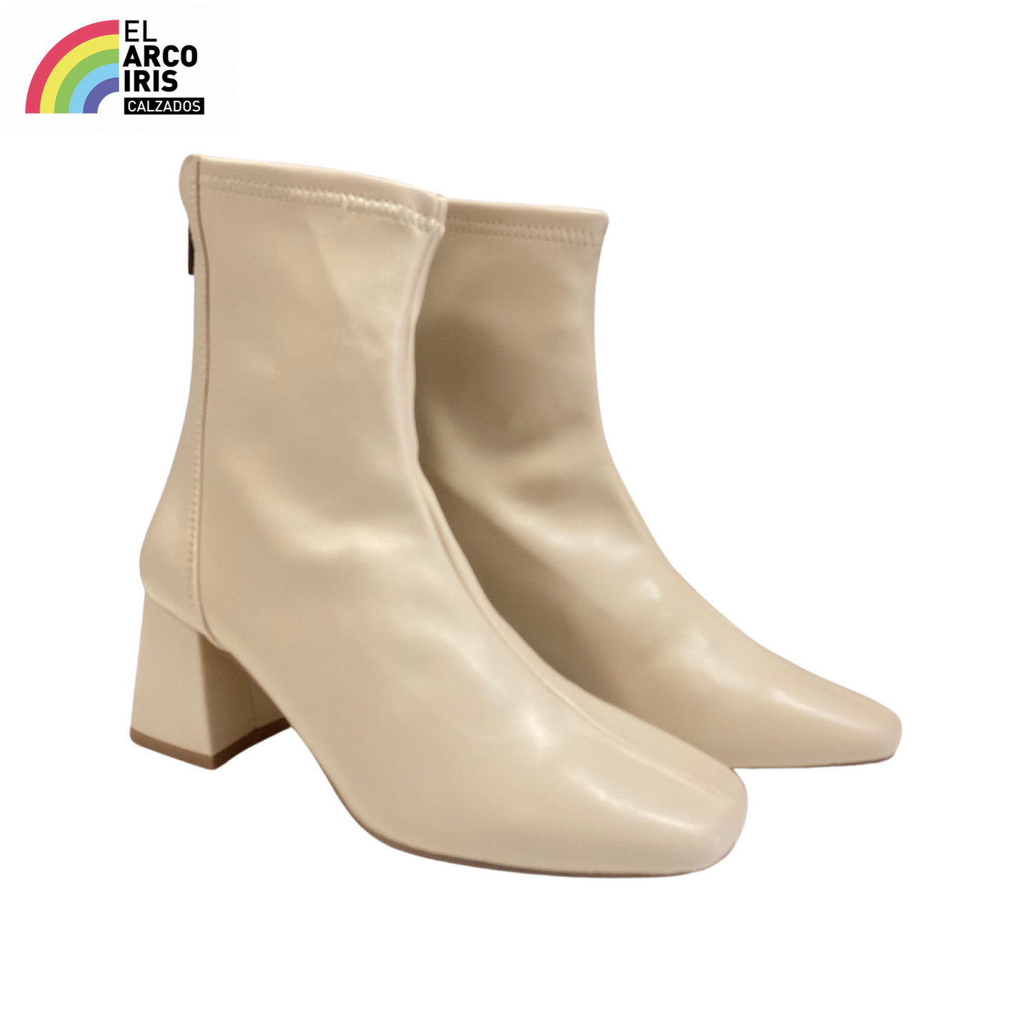 BOTIN MUJER ETIKA 33306 BEIGE