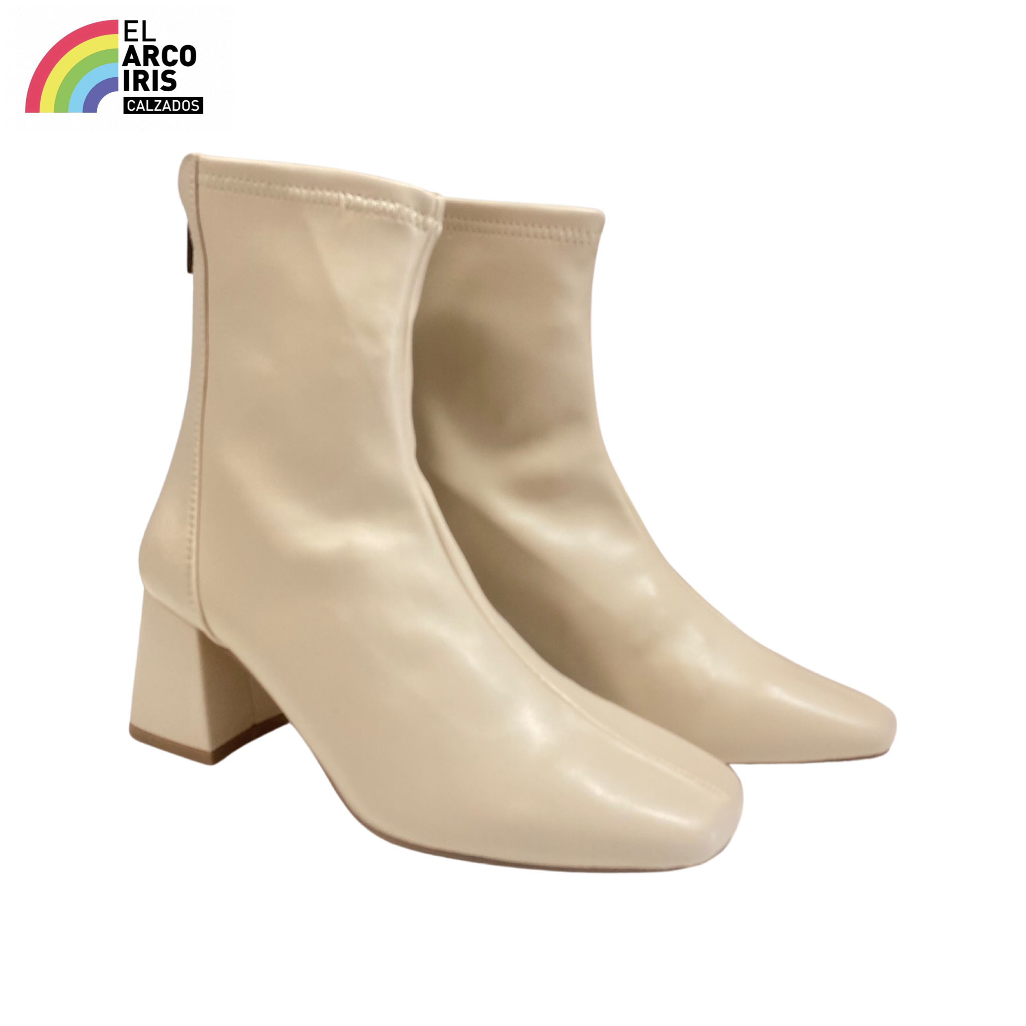 BOTIN MUJER ETIKA 33306 BEIGE