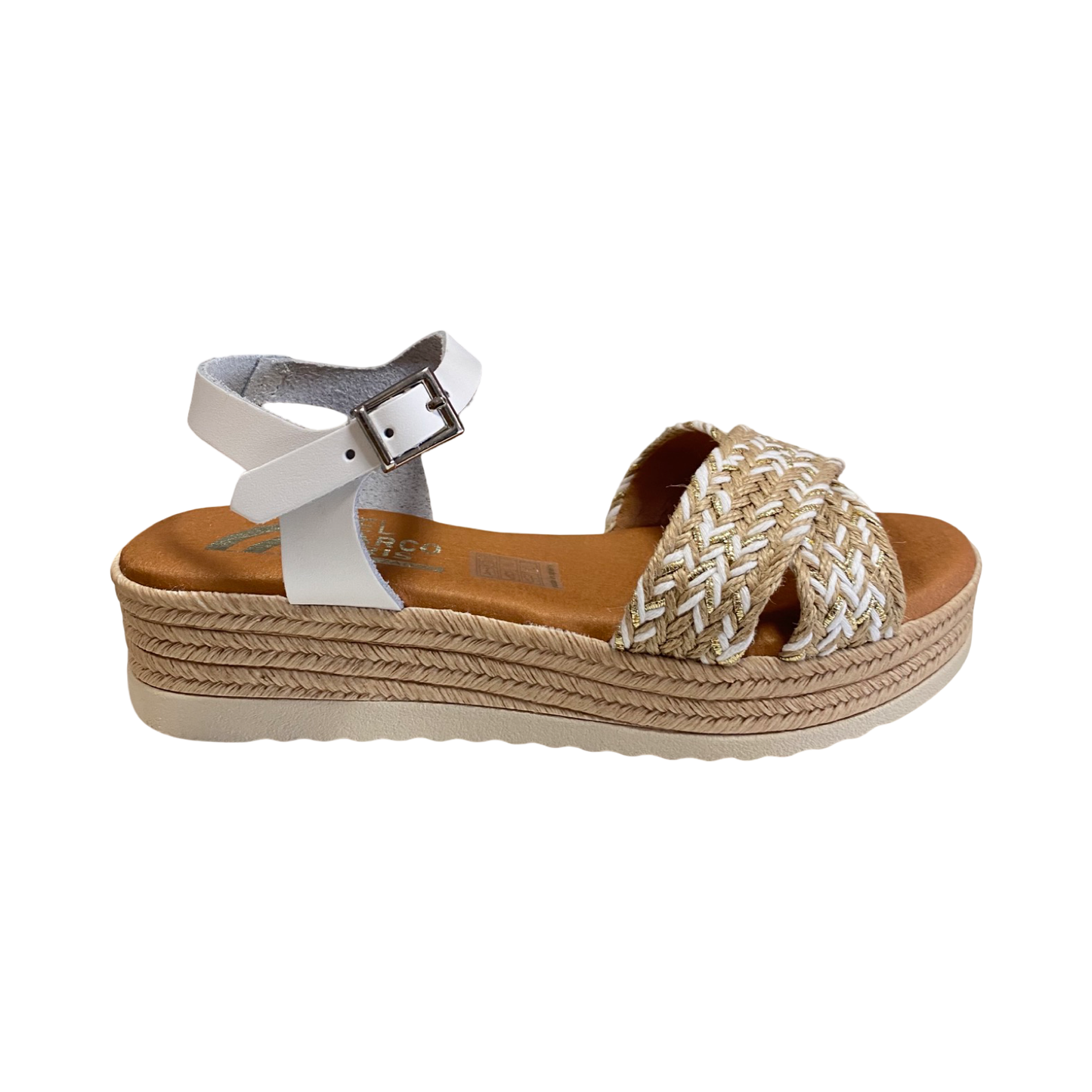 SANDALIA MUJER CAI 5724 BLANCO