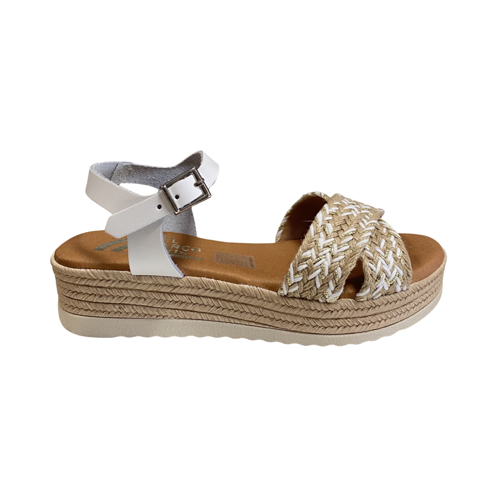 SANDALIA MUJER CAI 5724 BLANCO