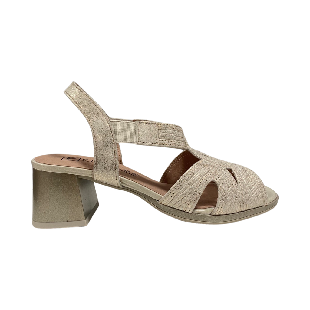 SANDALIA MUJER PITILLOS 5690 ORO