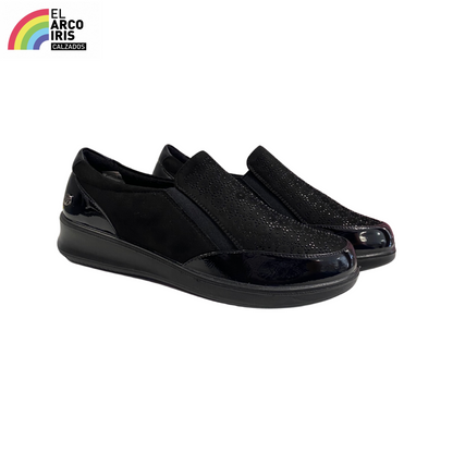 ZAPATO MUJER AMARPIES 22306 NEGRO