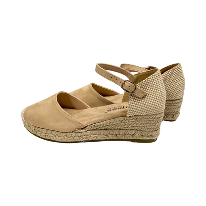 SANDALIA VALENCIANA MUJER AMARPIES 26481 BEIGE