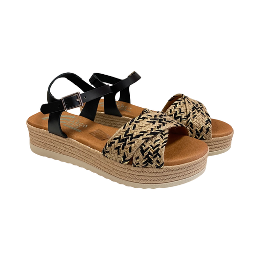 SANDALIA MUJER CAI 5724 NEGRO