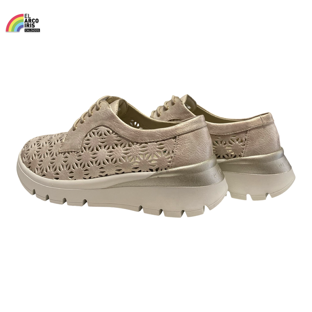 ZAPATO MUJER PITILLOS 11091 ORO