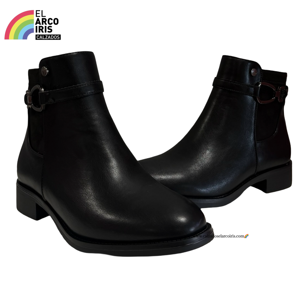 BOTIN MUJER PLANO AMARPIES 31185 NEGRO