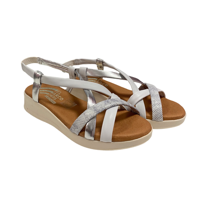 SANDALIA MUJER CAI 5401 BLANCO