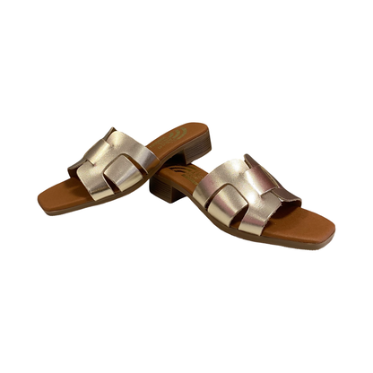 SANDALIA MUJER CAI 5600 CHAMPAN