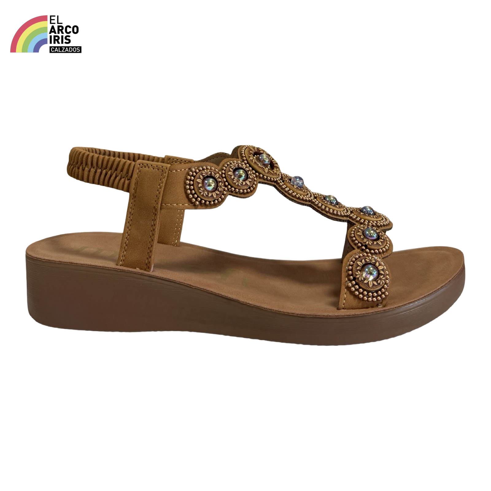 SANDALIA MUJER MYSOFT 26M176 MARRON