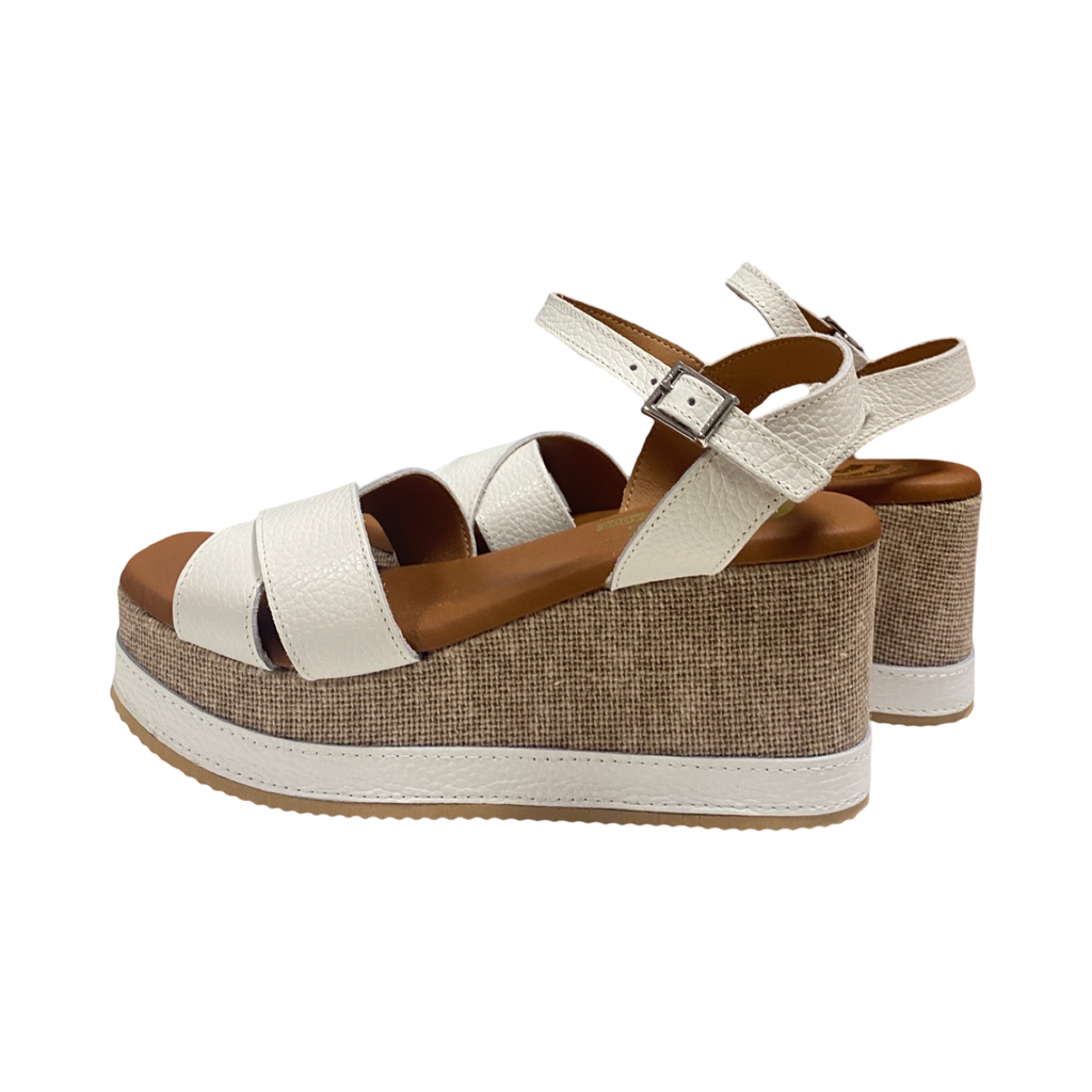 SANDALIA MUJER CAI 5473 BLANCO