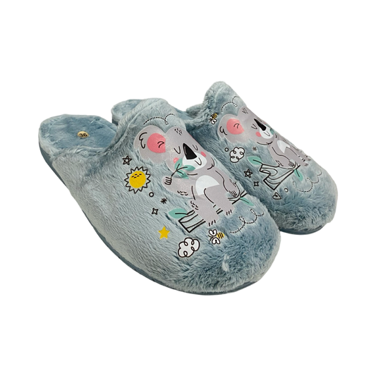 ZAPATILLA MUJER CASA KOALA HU- 659 CELESTE