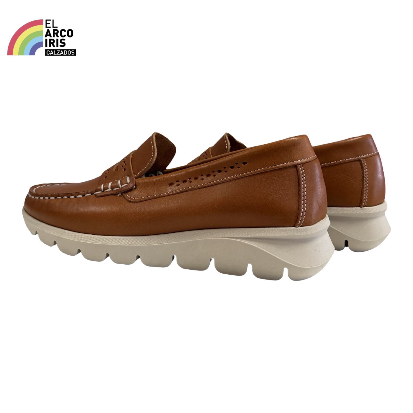 ZAPATO MUJER MOCASIN FINANO 9273 CAMEL