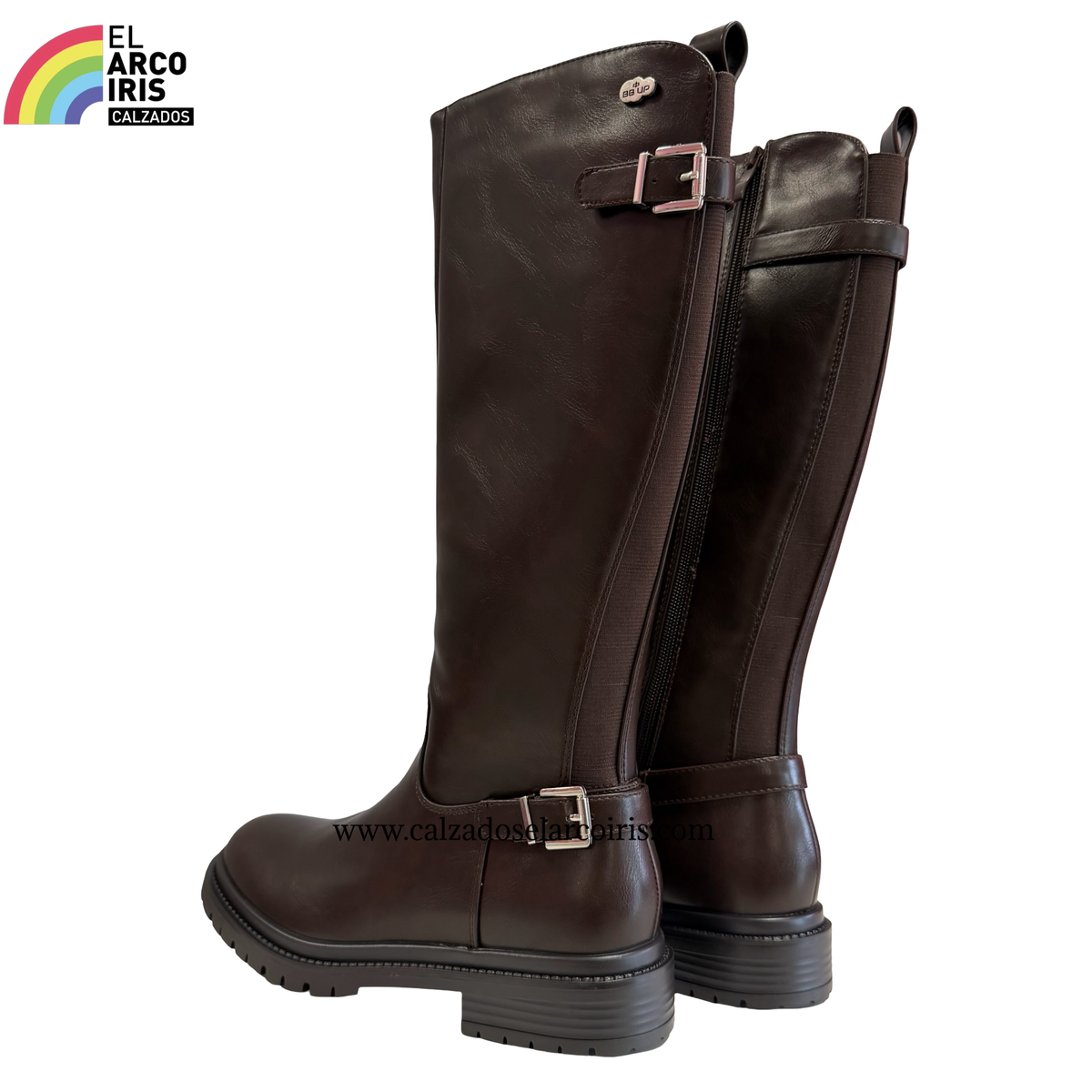 BOTA ALTA MUJER BBUP 2721 MARRON
