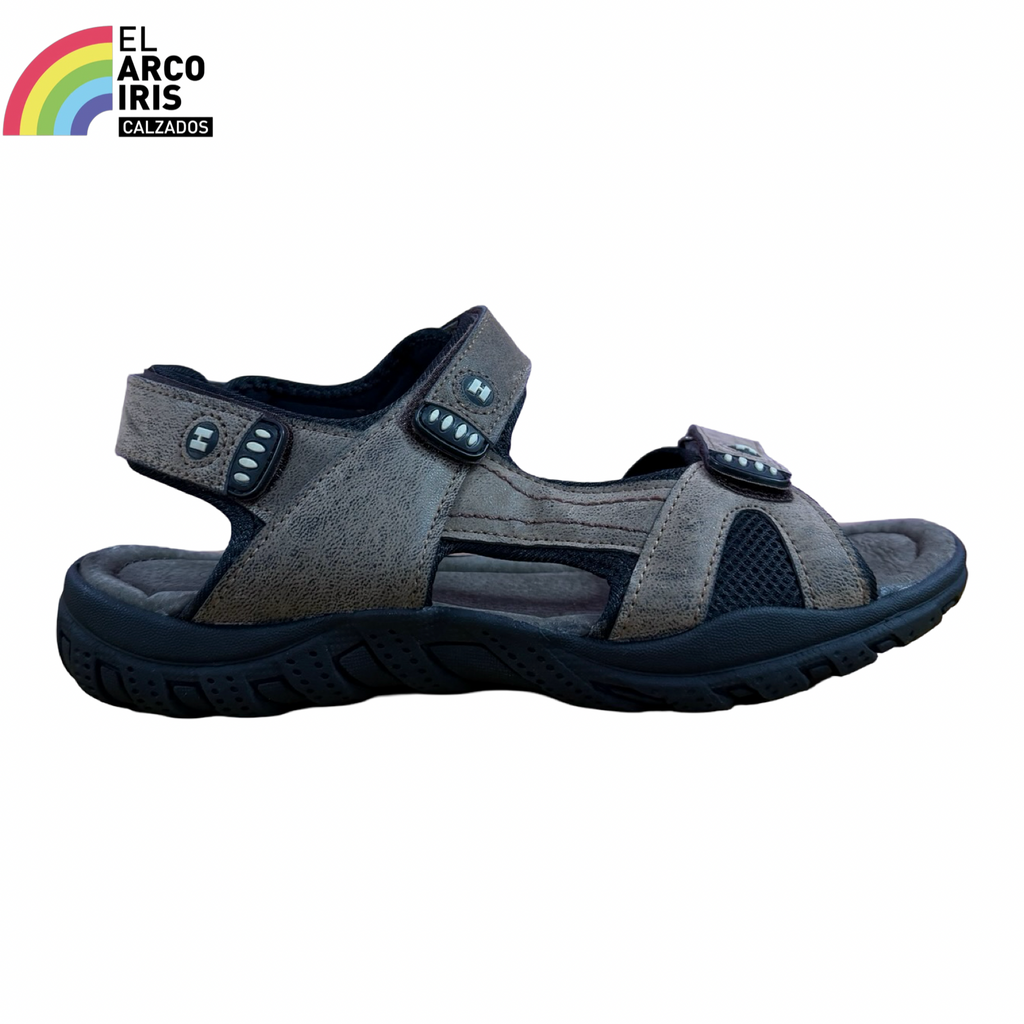 SANDALIA HOMBRE HU 310 MARRON