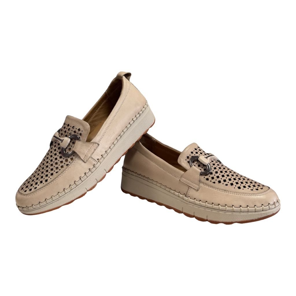 ZAPATO MUJER 48HOURS 610901 CREMA