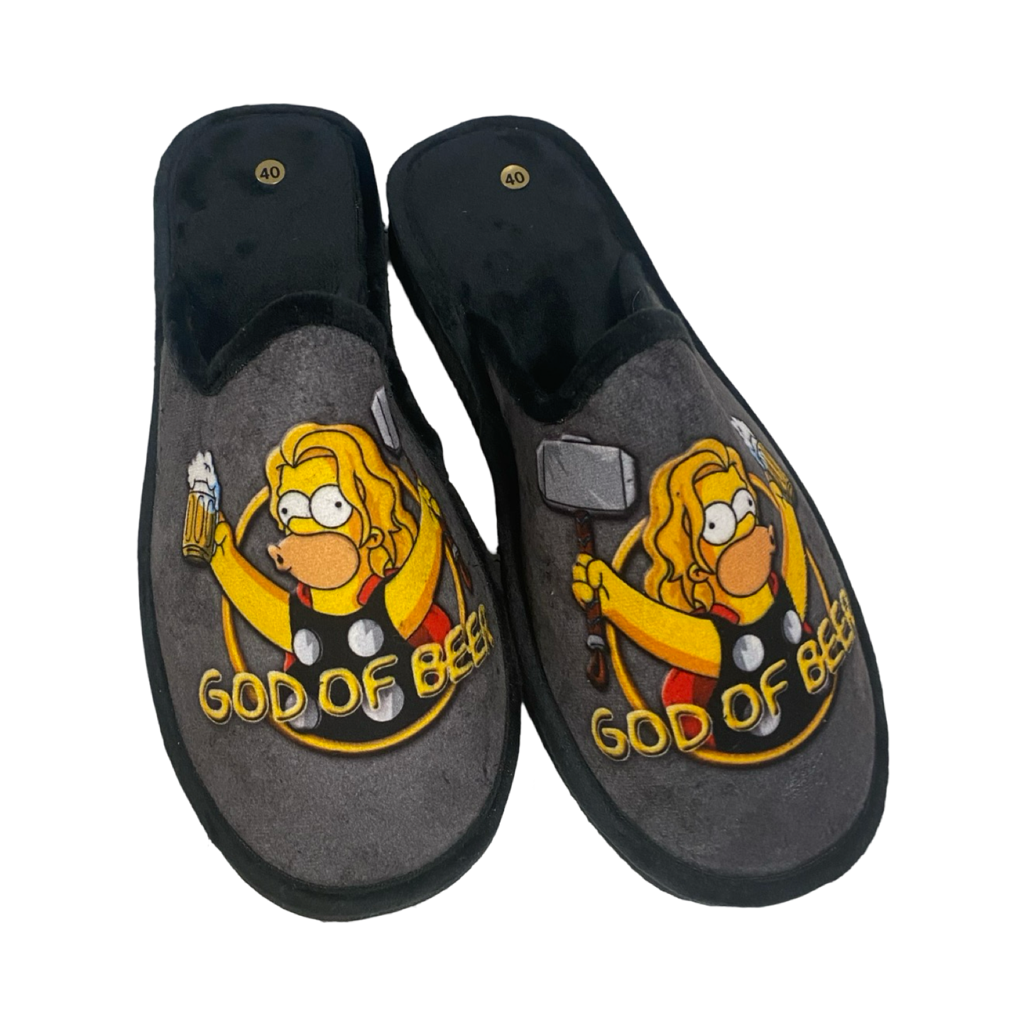 ZAPATILLA HOMBRE CASA HOMER HU- 922 NEGRO