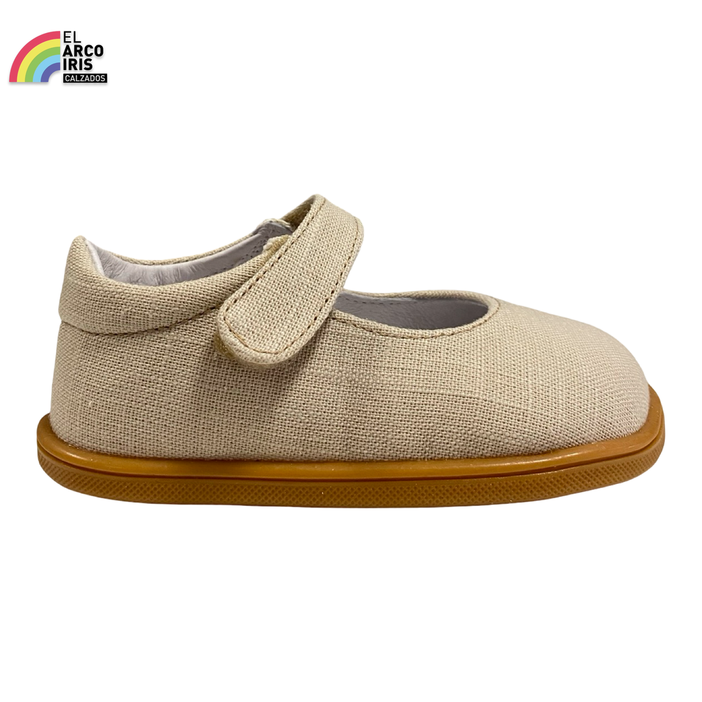 ZAPATO BAREFOOT NIÑA BLANDITOS LINO DELHI BEIG26V