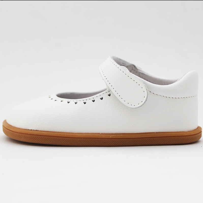 ZAPATO RESPETUOSO NIÑA BLANDITOS MERCEDES BLANCO DELHI