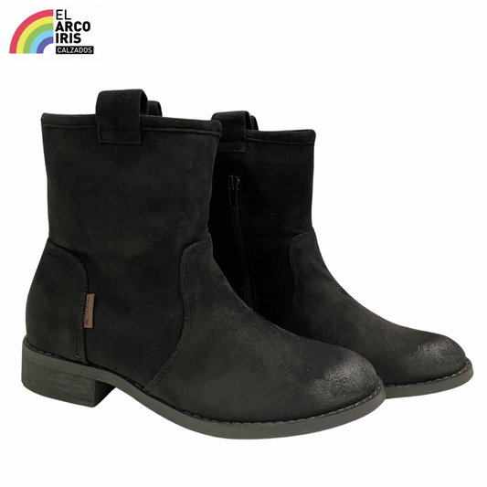 BOTIN MUJER MANDARINA 2315DF NEGRO