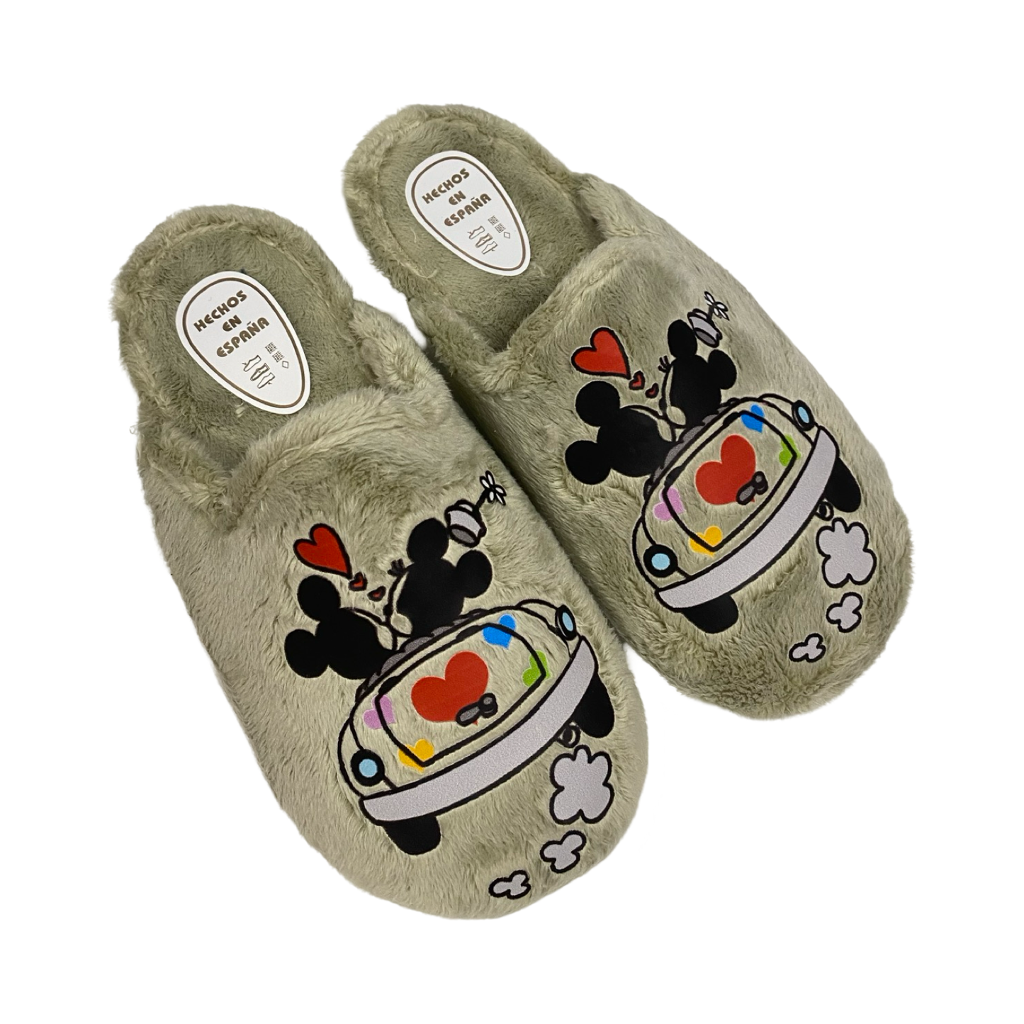 ZAPATILLA MUJER CASA MICKEY HU- 660 KAKI