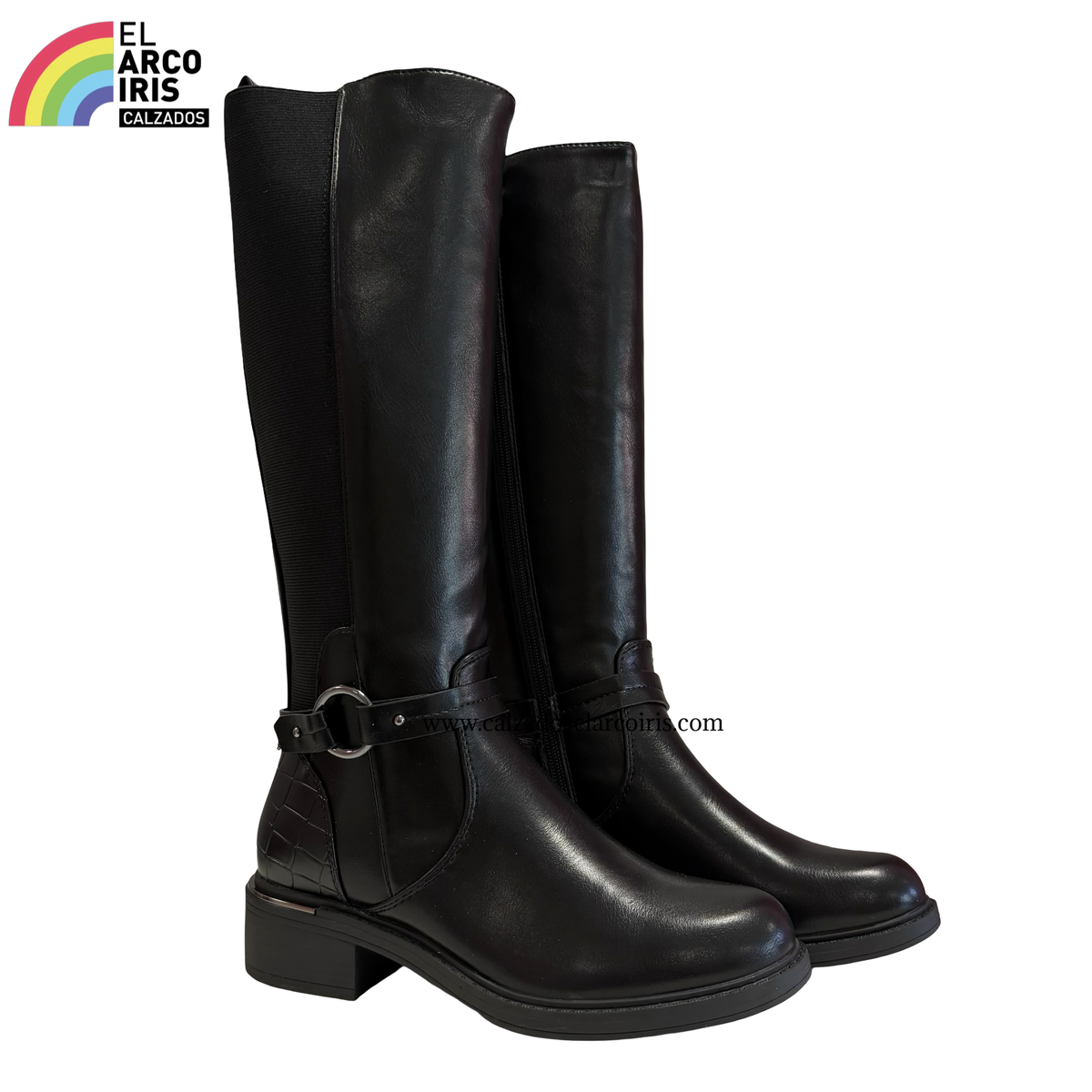 BOTA ALTA MUJER AMARPIES 31202 NEGRO