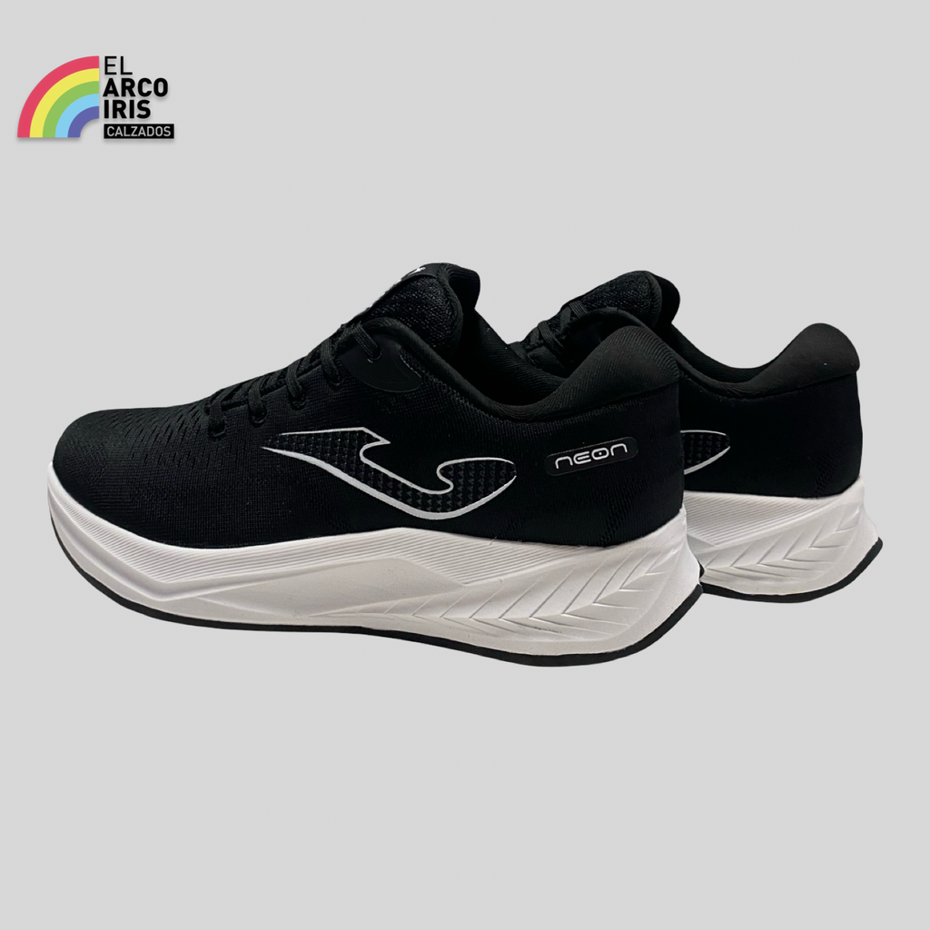 DEPORTIVA MUJER RUNNING JOMA NEON NEGRO