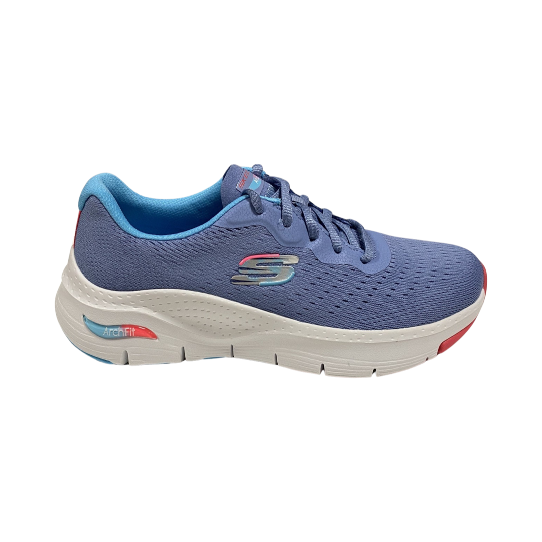 DEPORTIVA MUJER SKECHERS 149722 CELESTE