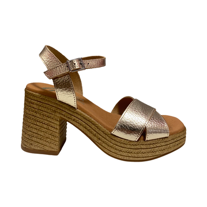 SANDALIA MUJER CAI 5466 CHAMPAN