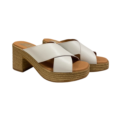 SANDALIA MUJER CAI 5465 BLANCO