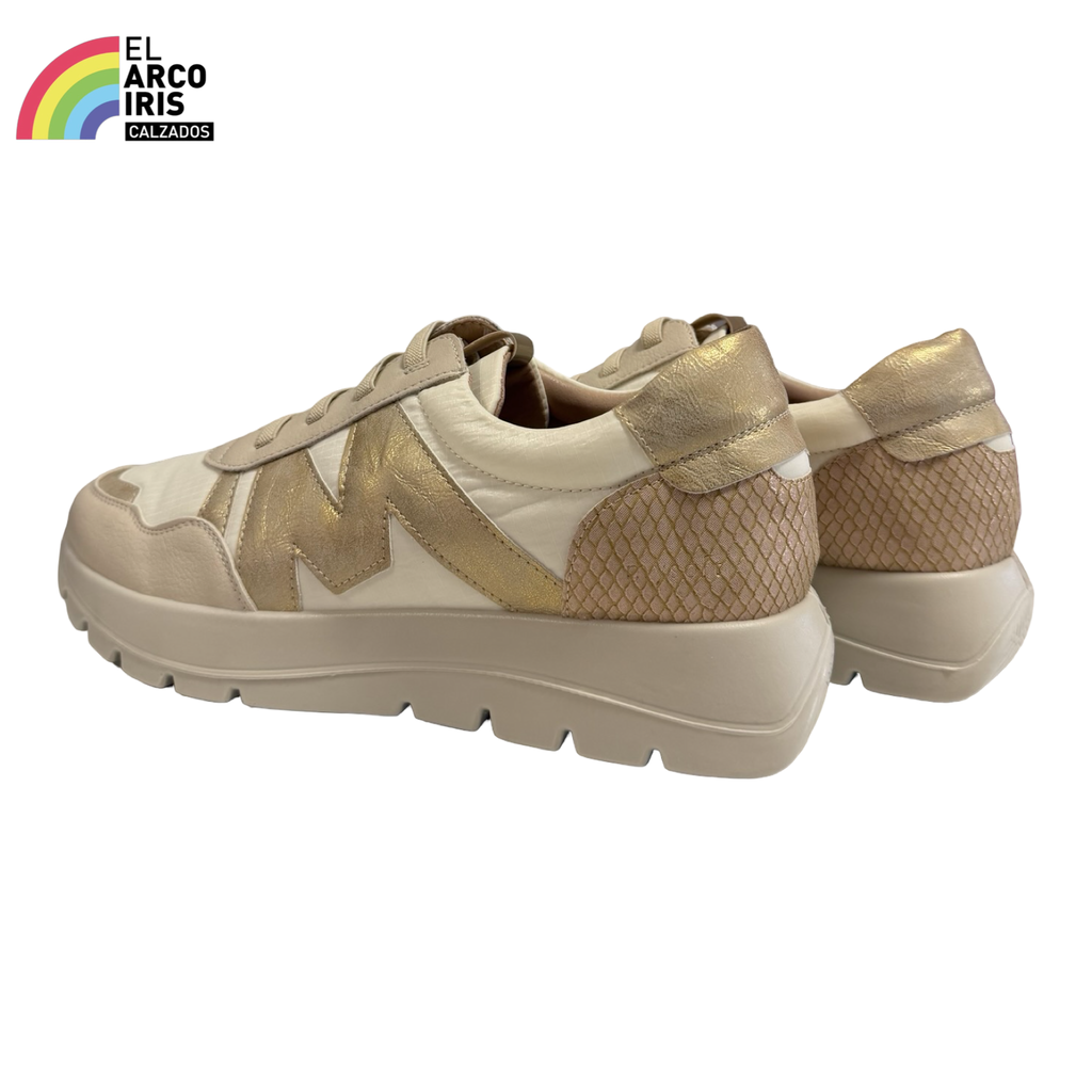 DEPORTIVO MUJER  MYSOFT PLATINO 26M264
