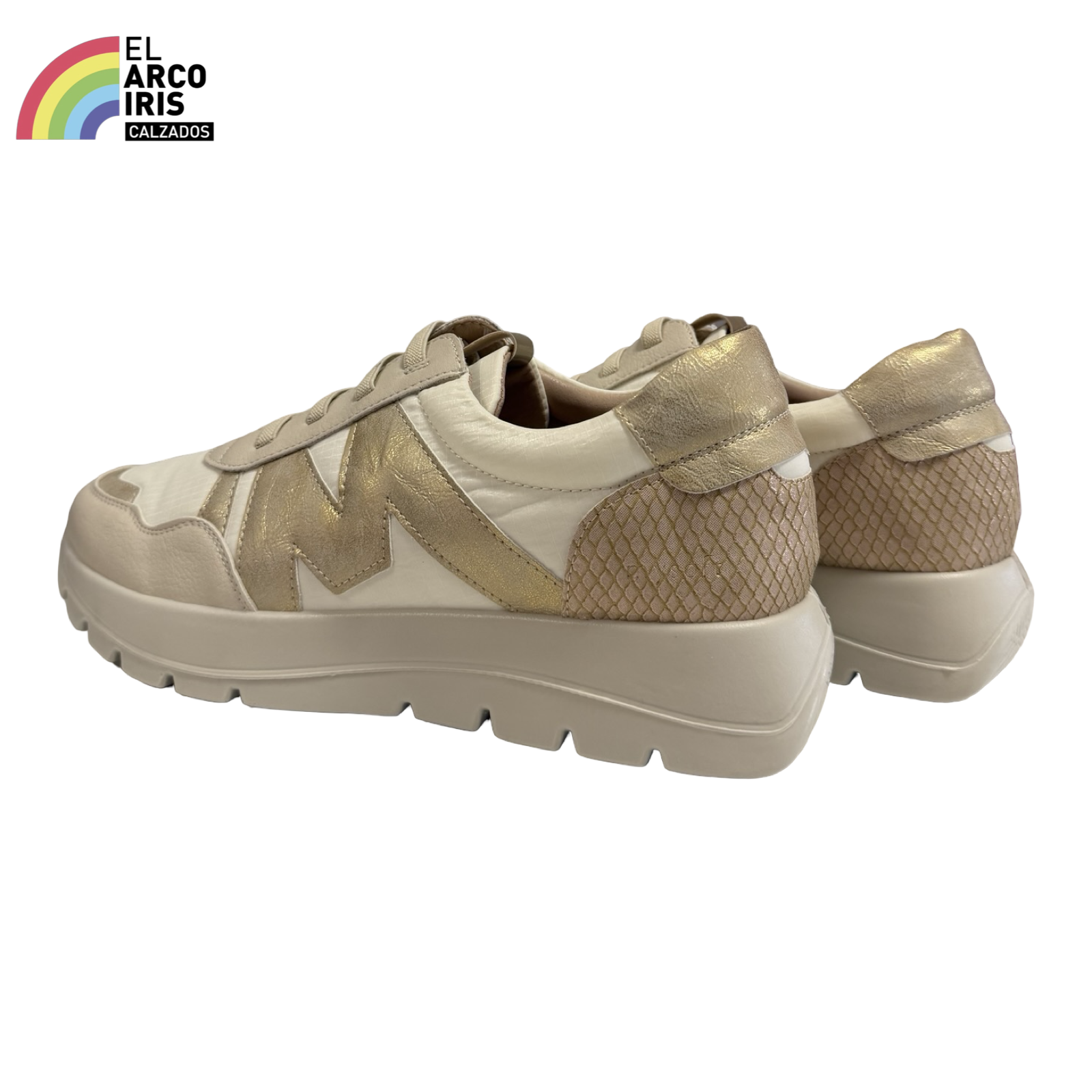 DEPORTIVO MUJER  MYSOFT PLATINO 26M264