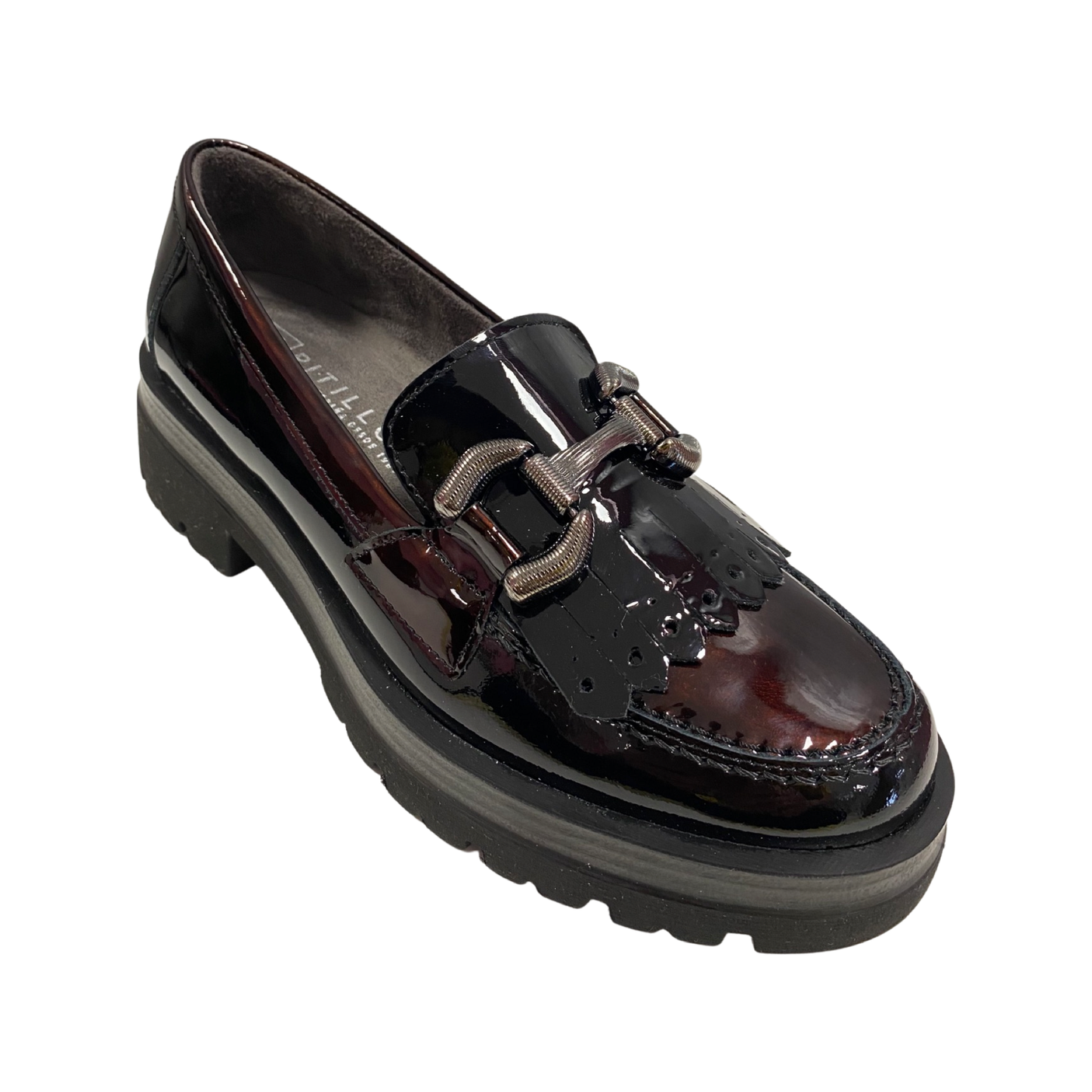 ZAPATO MUJER PITILLOS 5360 NEGRO-MARRÓN