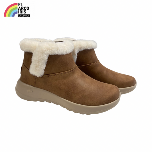 BOTA MUJER SKECHERS 144013 MARRÓN