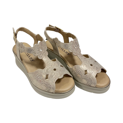 SANDALIA MUJER PITILLOS 5612 ORO