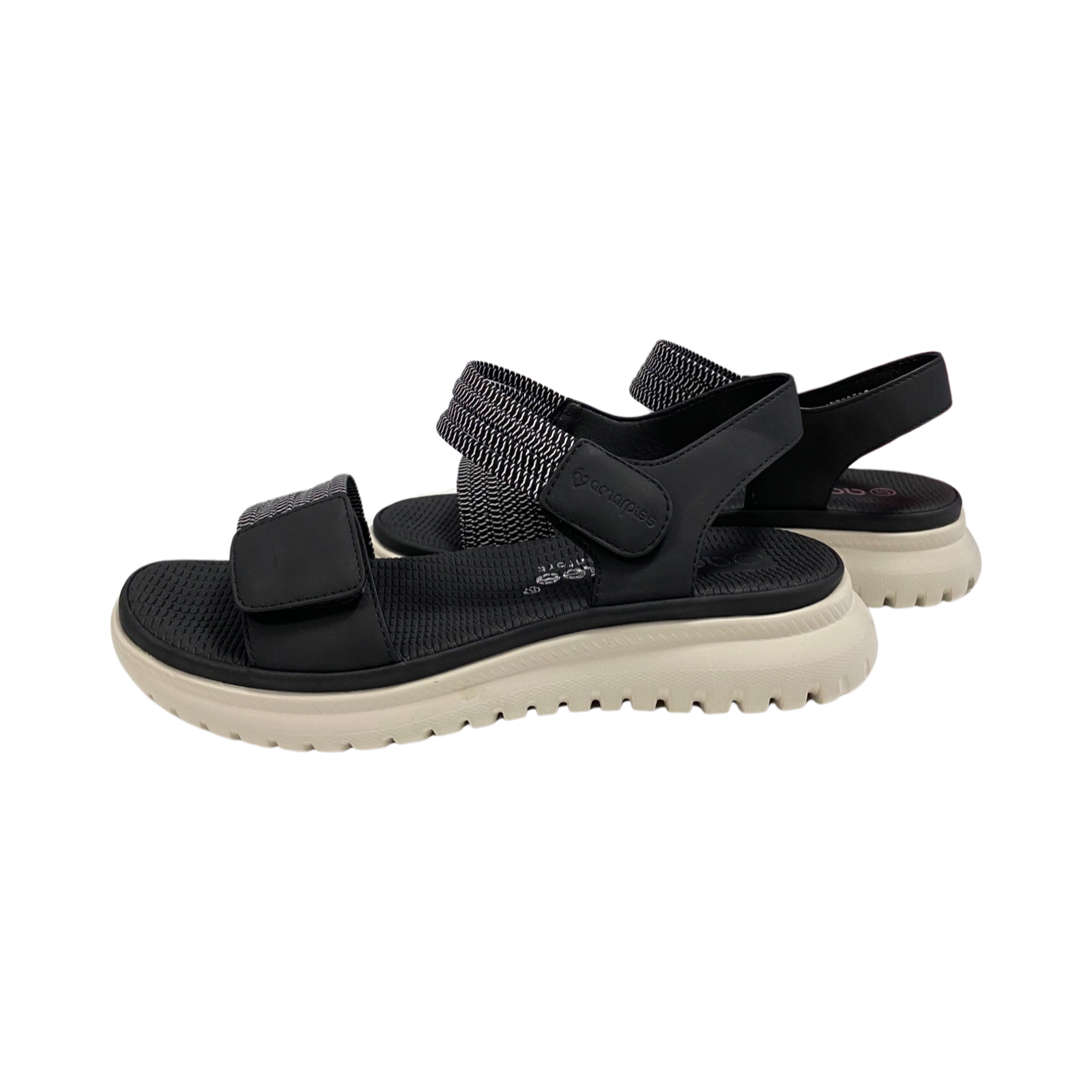 SANDALIA MUJER AMARPIES 26586 NEGRO