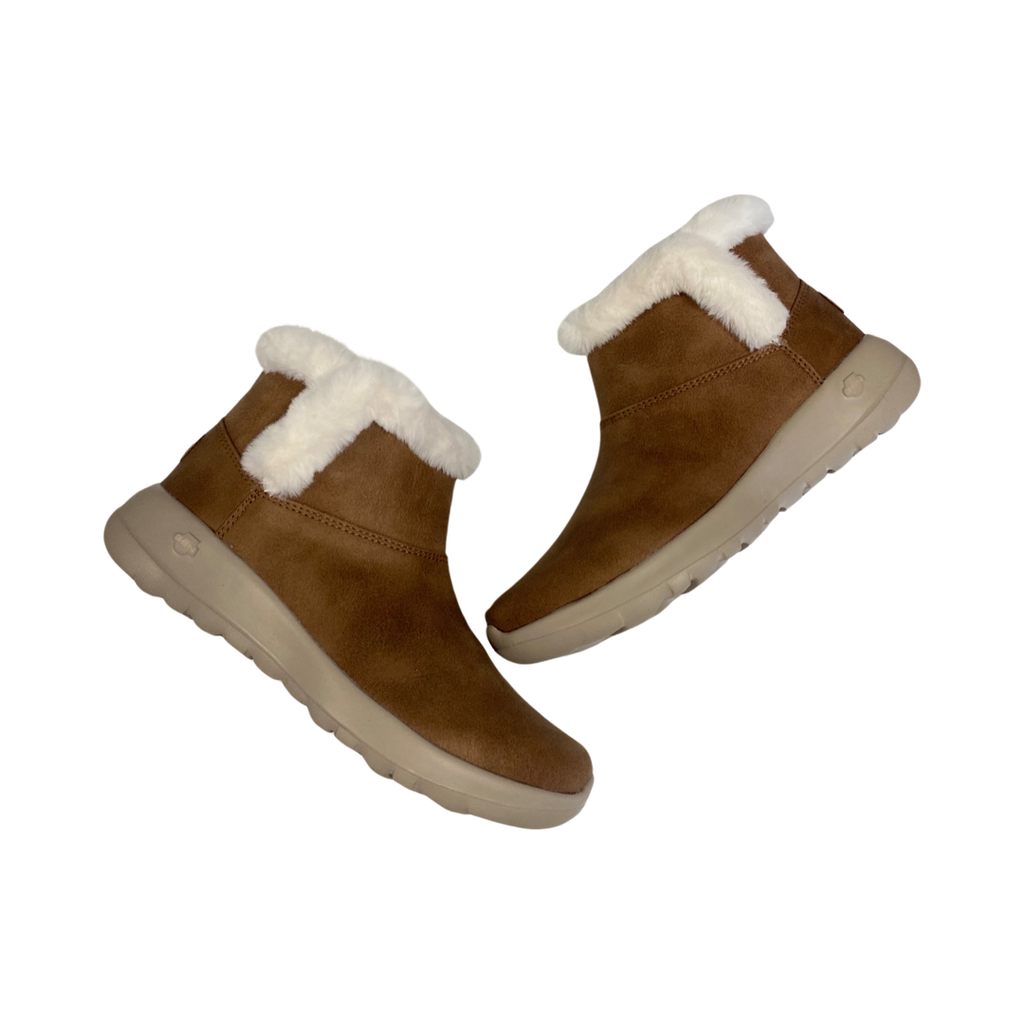 BOTA MUJER SKECHERS 144013 MARRÓN