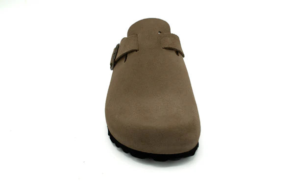 SANDALIAS ZUECO AUTENTI 355 SERRAJE PIEDRA